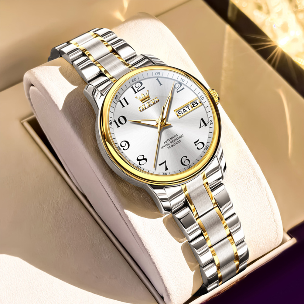 OLEVS Luxury Watch for Woman L – обзор и цена Push Button Tactile