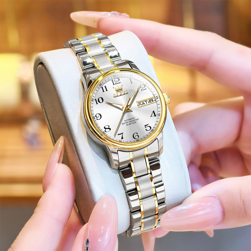 OLEVS Luxury Watch for Woman L – обзор и цена Push Button Tactile