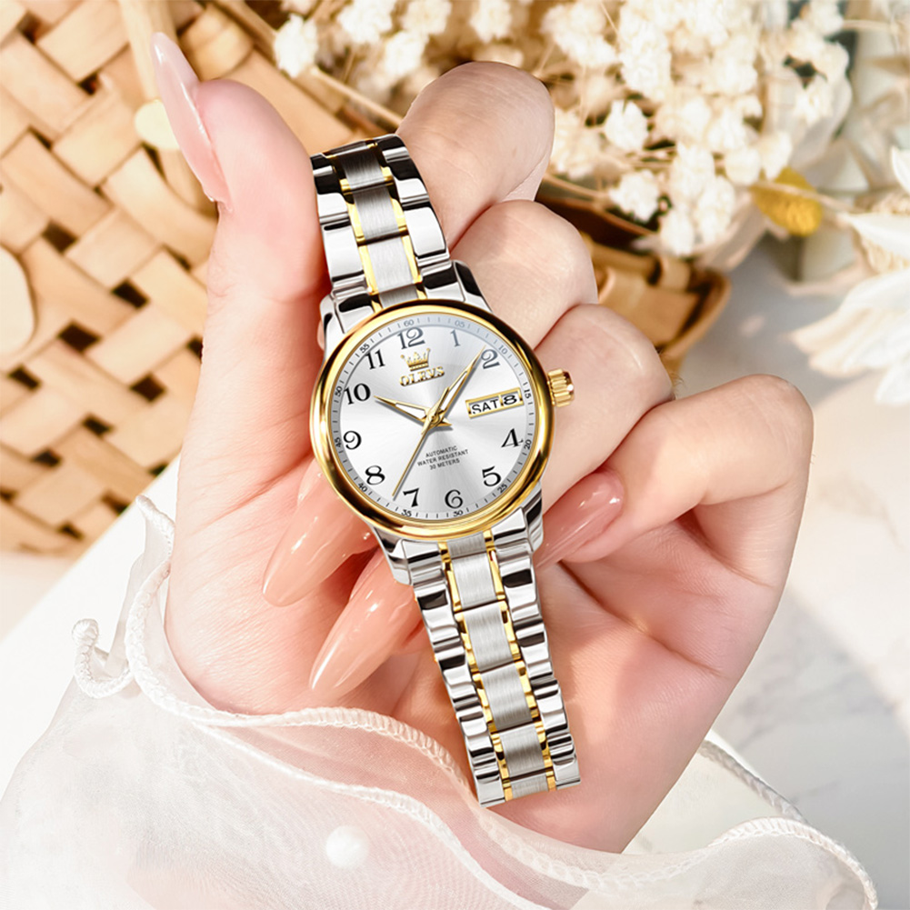 OLEVS Luxury Watch for Woman L – обзор и цена Push Button Tactile