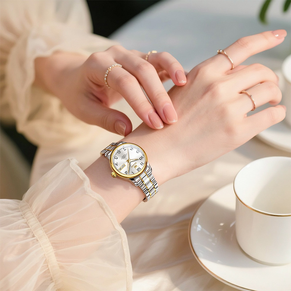 OLEVS Luxury Watch for Woman L – обзор и цена Push Button Tactile