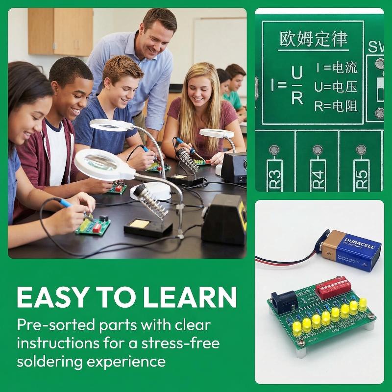 Student Electronic Soldering K – обзор и цена Learn Diy Electronics