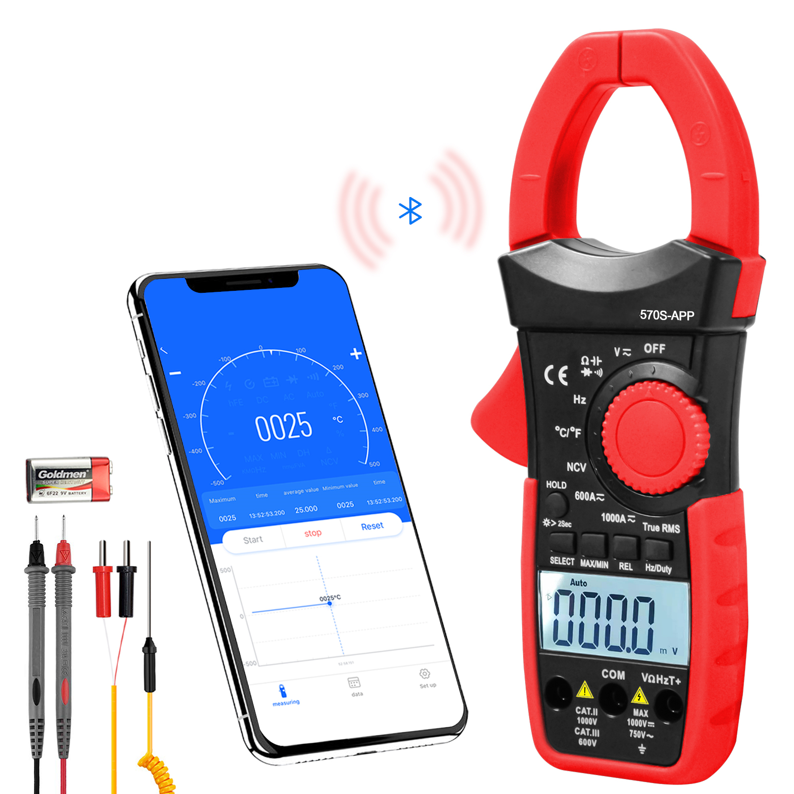 HP-570S-APP Portable 6000 Coun – обзор и цена Multimeter Digital