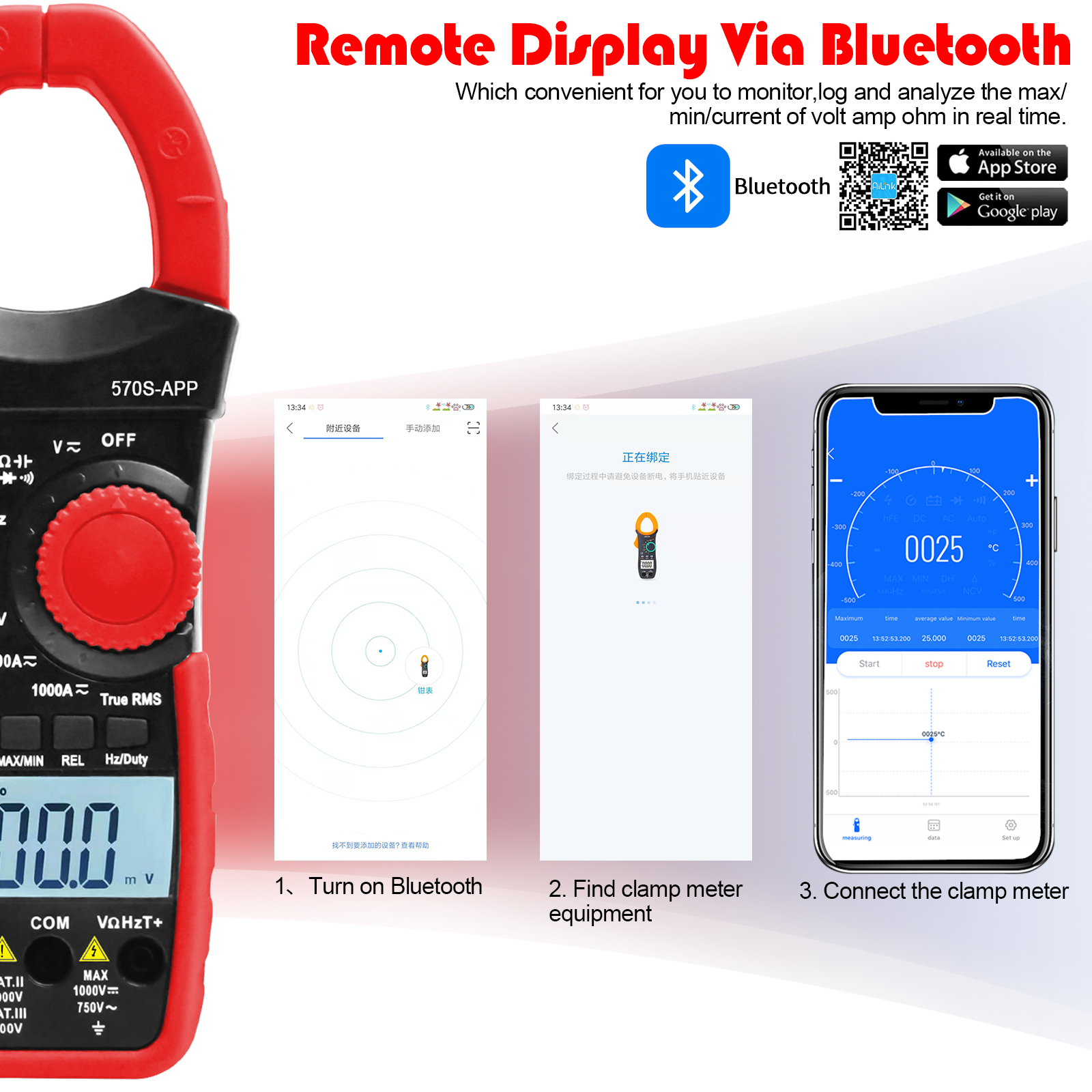 HP-570S-APP Portable 6000 Coun – обзор и цена Multimeter Digital
