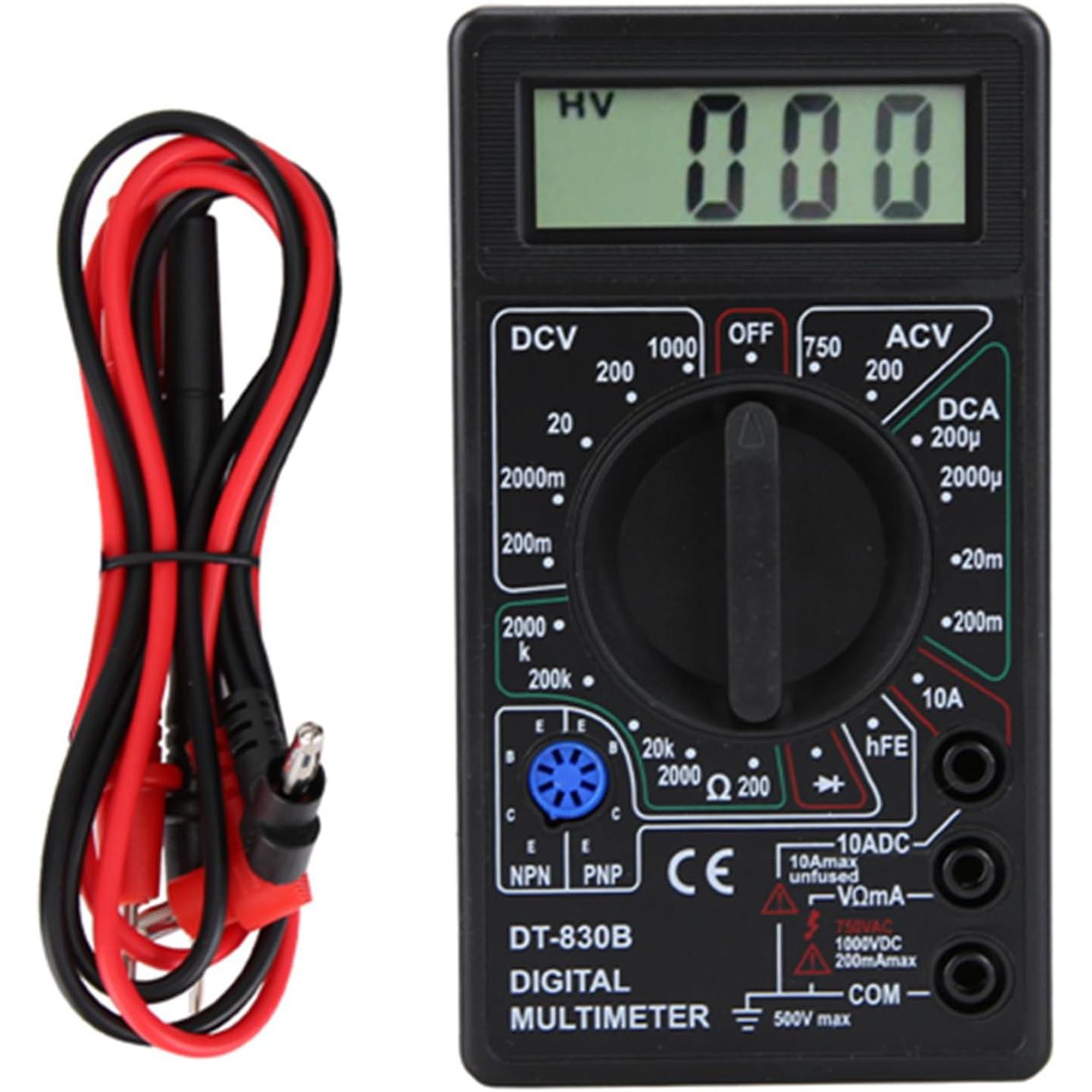 Digital Multimeter, DT-830B Mu – обзор и цена Multimeter Digital