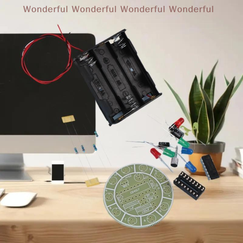 CD4017 Electronic DIY Kit; Voi – обзор и цена Diy Electronics Lab