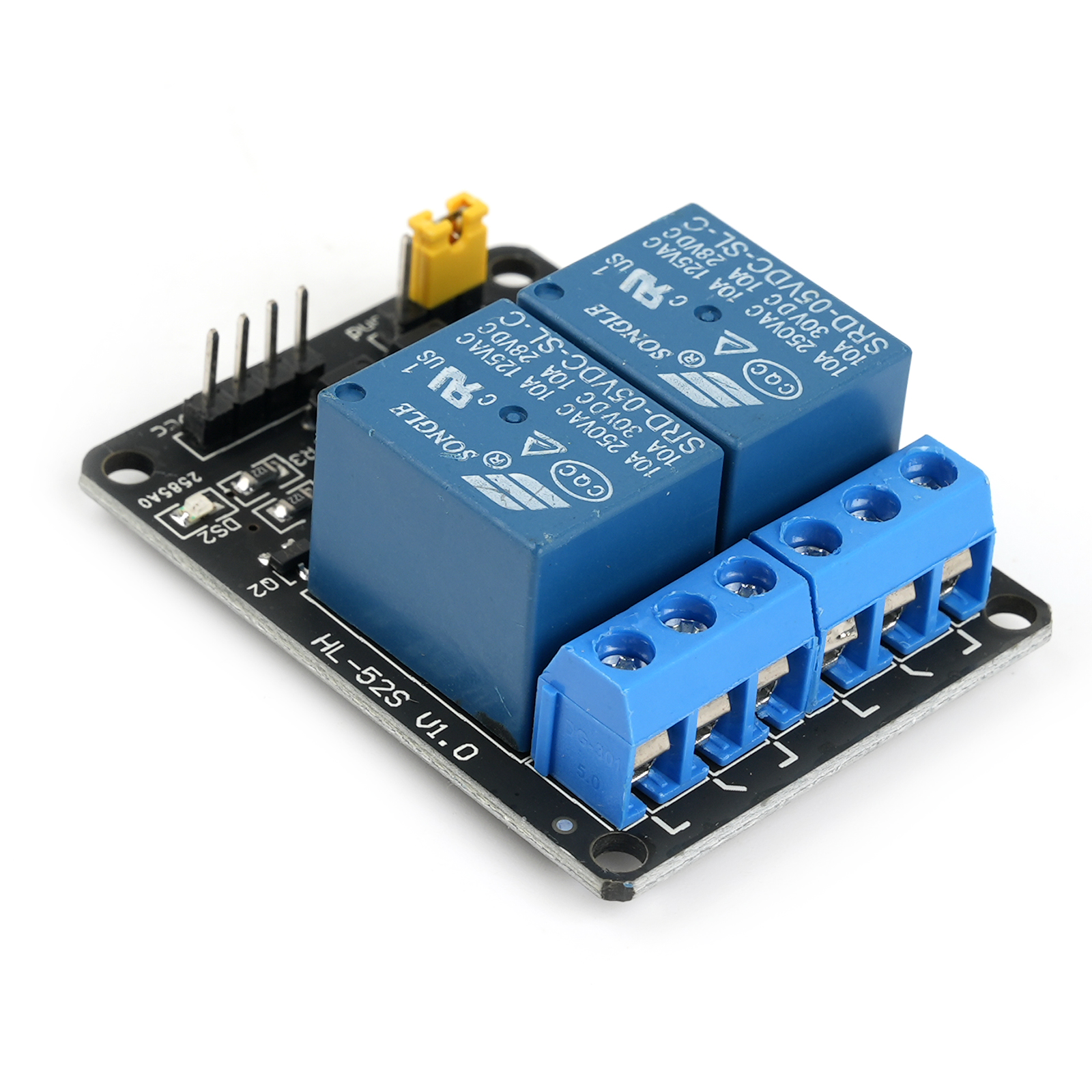 5PCS 2 Channel 5V 10A Relay Mo – обзор и цена Relay Module 5V