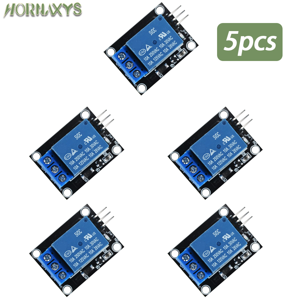 10/5pcs 5V 1 Channel Relay Mod – обзор и цена Relay Module 5V