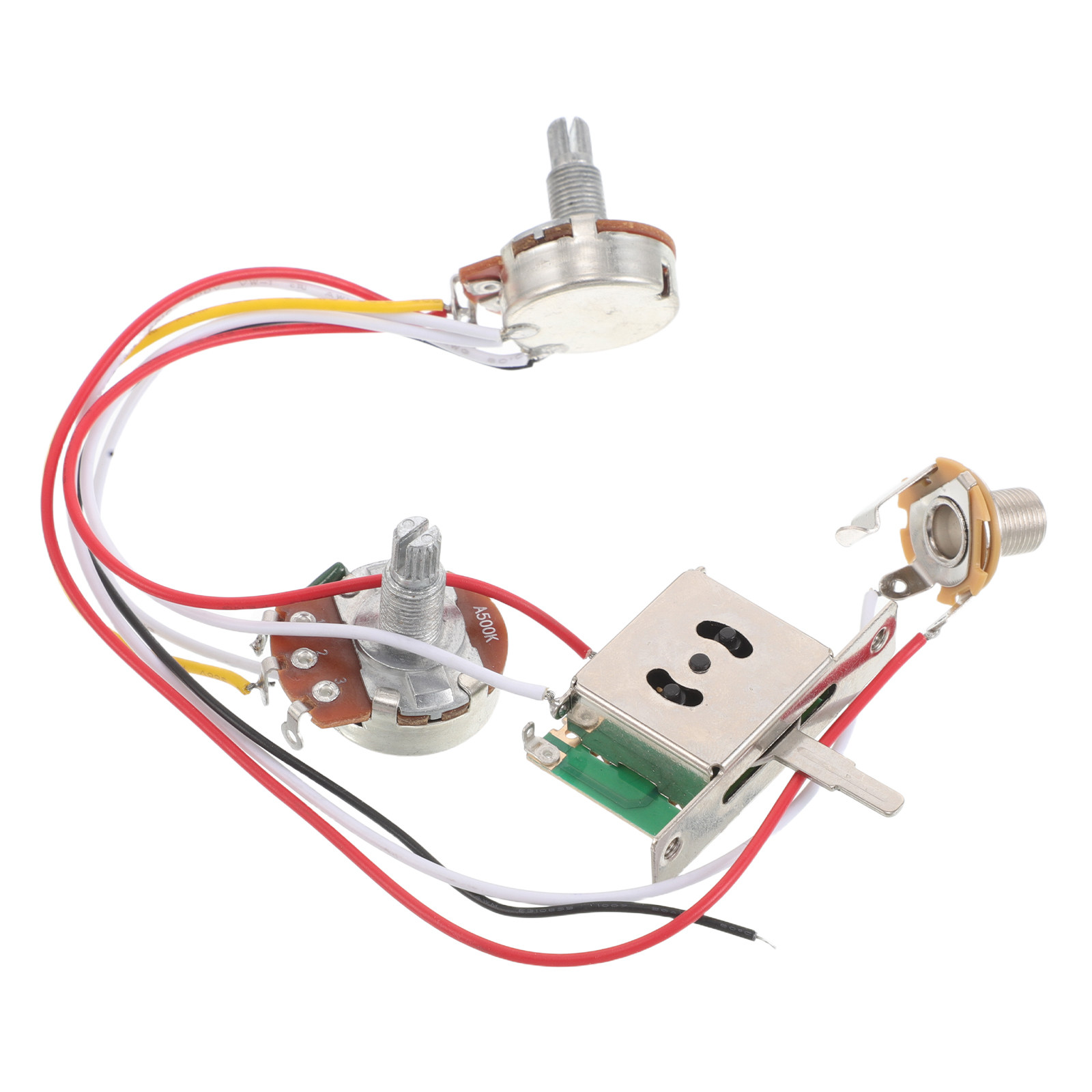 1Set Guitar Wiring Harness Kit – обзор и цена Diy Guitar Electronics Kit
