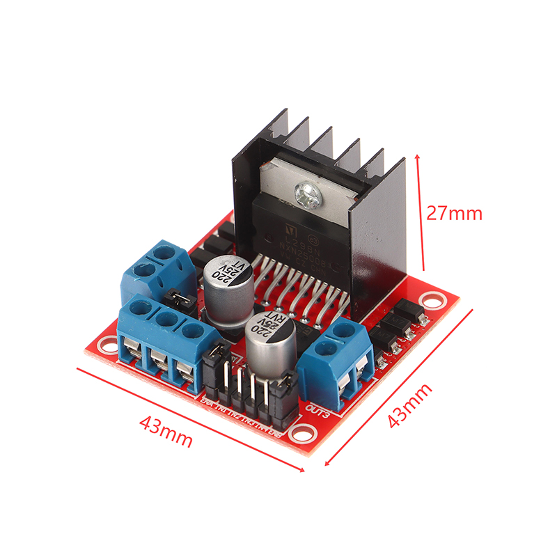 L298N Stepper Motor Smart Car  – обзор и цена L298N Motor Driver