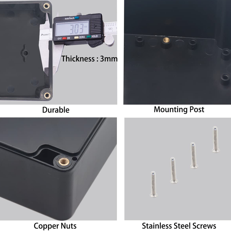 Waterproof Junction Box ABS Pl – обзор и цена Diy Electronics Supplies